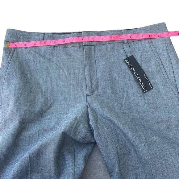 Banana Republic Harper Dress pants gray size 10P petite (waist 34) NEW - Picture 5 of 8